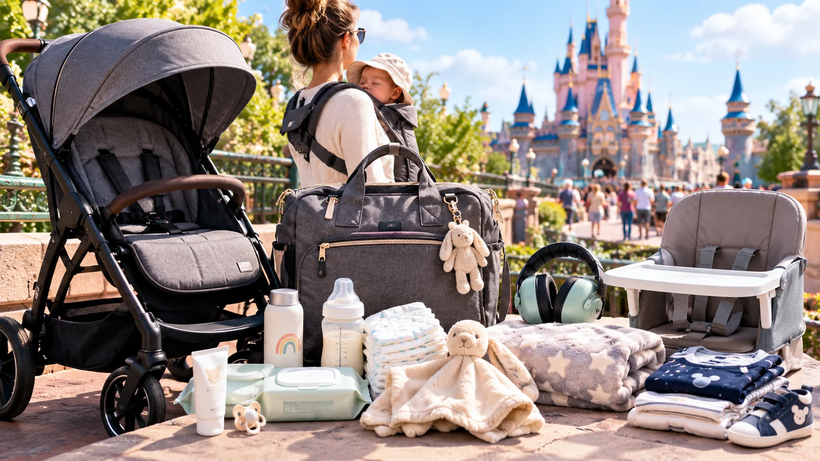 Matériel de puériculture et confort pour Disneyland Paris
