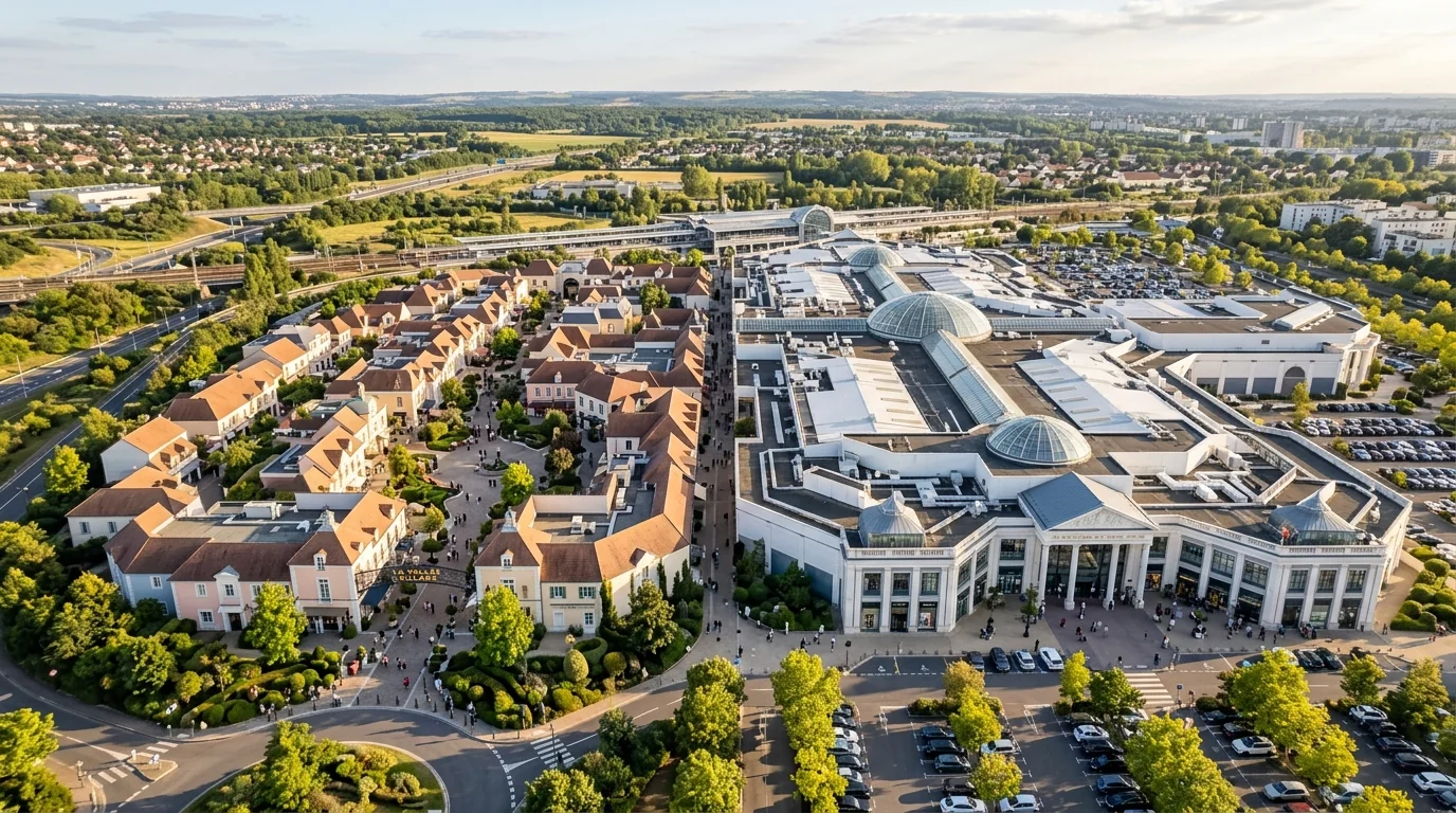 La Vallée Village vs Val d'Europe