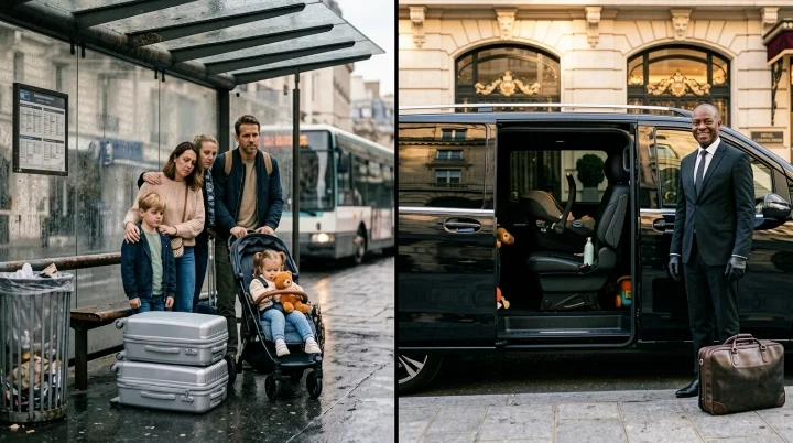 Private van to Disneyland Paris vs RER