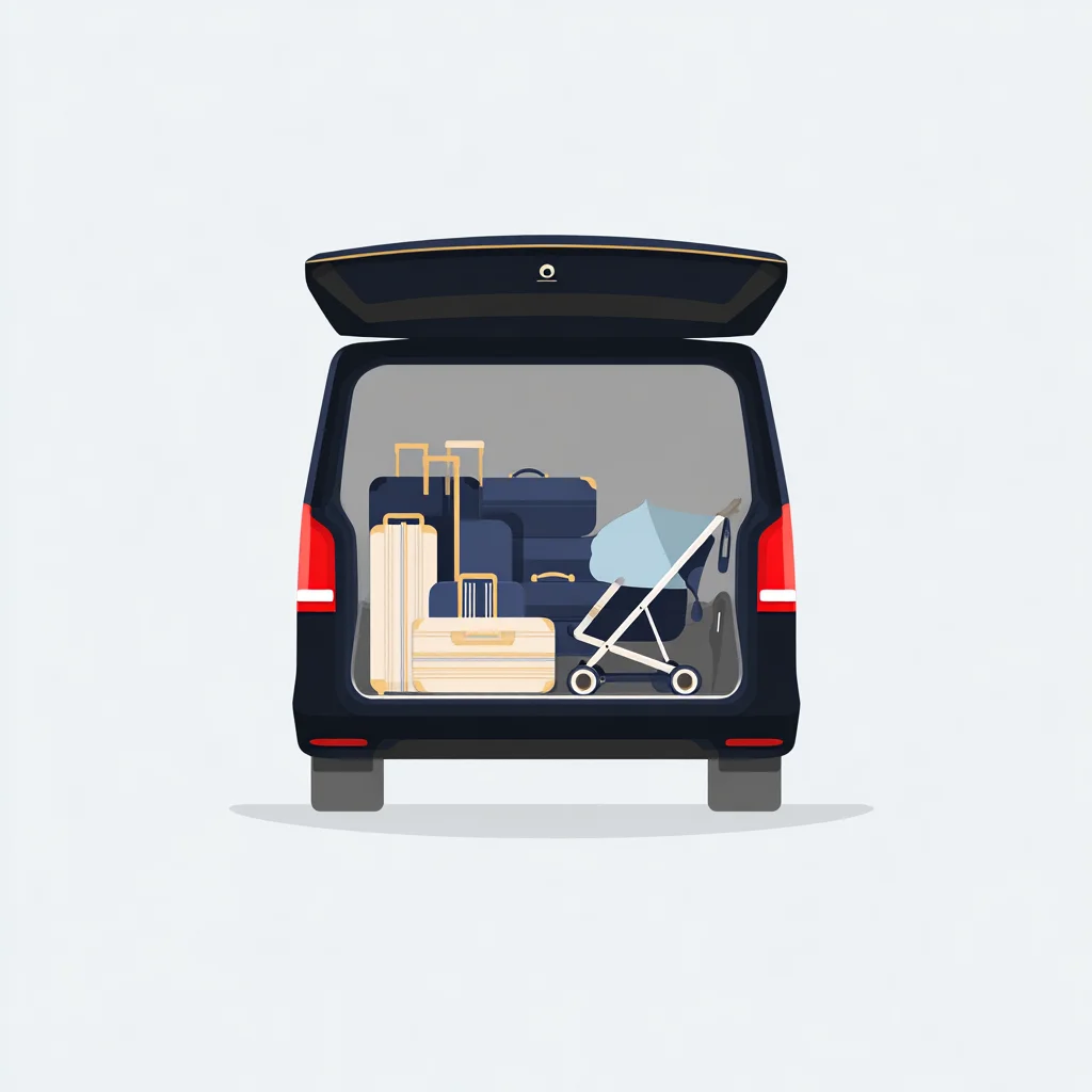 Bagages famille van
